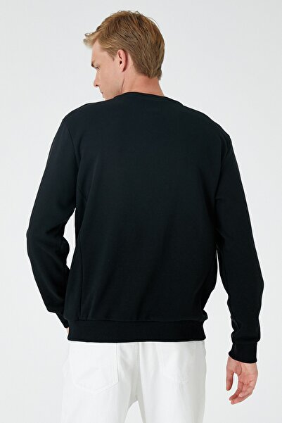 Koton Ανδρικό μαύρο φούτερ