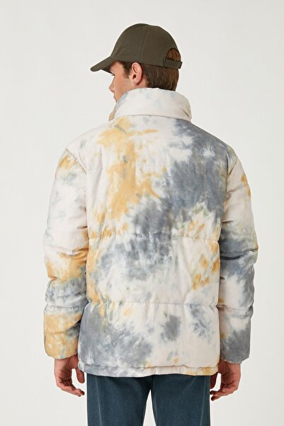 Koton Men's Gray Patterned Jacket 3WAM20110HW