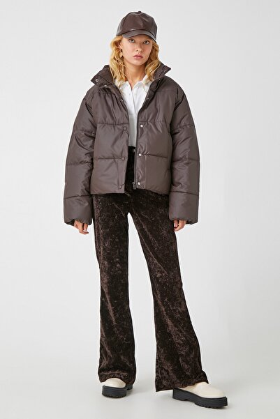 Koton Дамско кафяво яке 3WAL20051IW