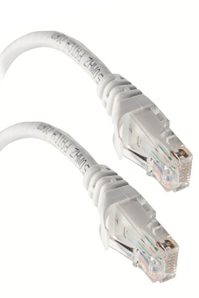 usin 50 Metre Cat6 Lan Internet Data Modem Kablosu (cat 6 Ethernet Modem Rj45 Uçlu Jacklı Network Adsl)