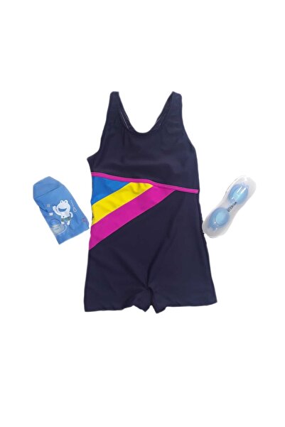 GC GÖKHAN CLUB Dečiji set za plivanje, kupaći kostim, naočare za plivanje, ka...