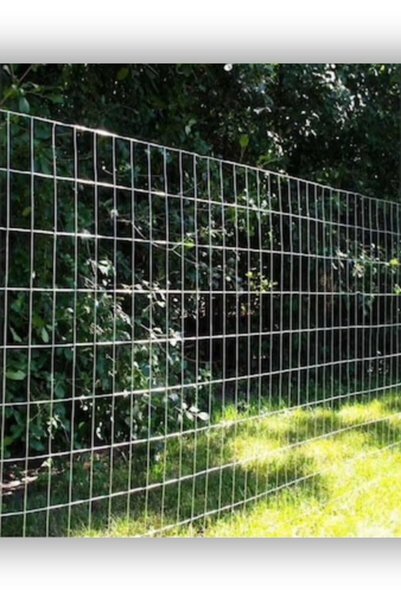 Kapsam Bahçe Teli- Galvaniz Puntalı Kafes Teli 12x12mm Kuş Teli Güvercin Kafesi Tavşan Teli En 100x100 Cm