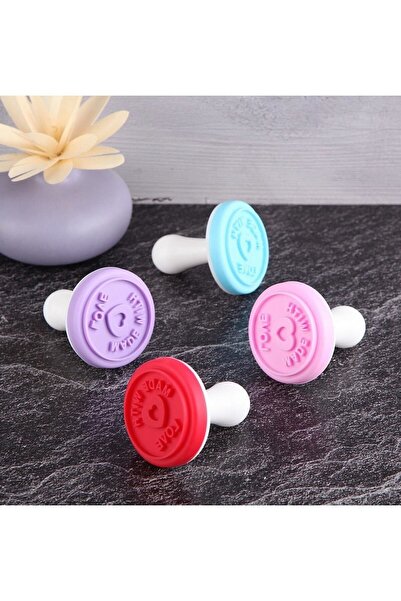 gülse evim Sılıkon Kurabıye Mühürü - Mor