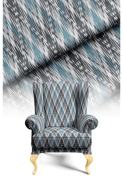 CANİLA Digital Printed Upholstery Sofa Fabric, Throw Pillow, Cushion Fabric. Premium Fabric