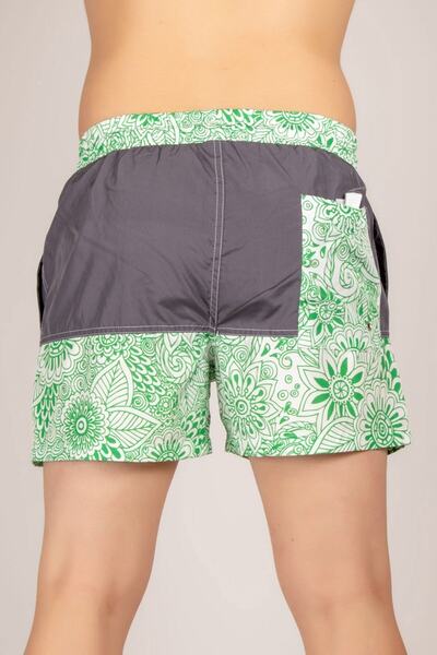 Mossta Ανδρικό μαγιό με λουλουδάτο σχέδιο