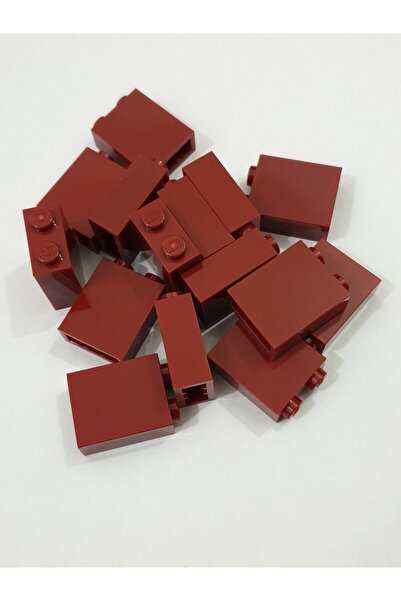 LEGO Original Accessory Custom Moc Creator Brick 1 X 2 X 2 Maroon Brick 7 Pie...