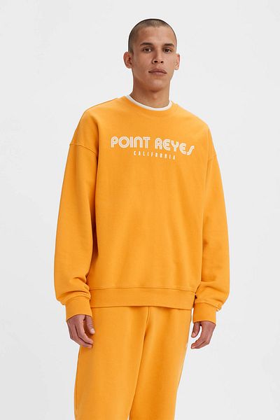 Levi's 100% βαμβακερή χαλαρωτική εφαρμογή Crew Neck Sweat Ανδρική φούτερ A3770