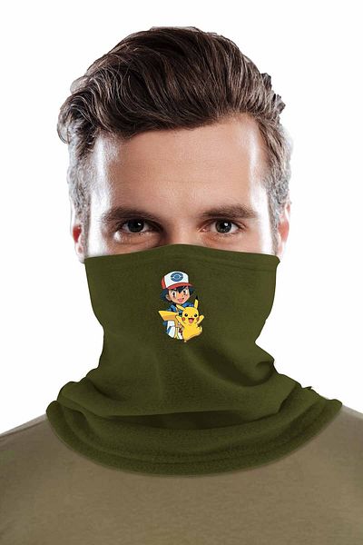 herotasarım Γάντια Pikachu Khaki Cutout - Σετ 2 Polar Bll3367