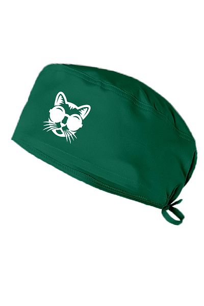 bonecim Cat Themed Doctor Nurse Hospital Cook Medical Surgical Bonnet