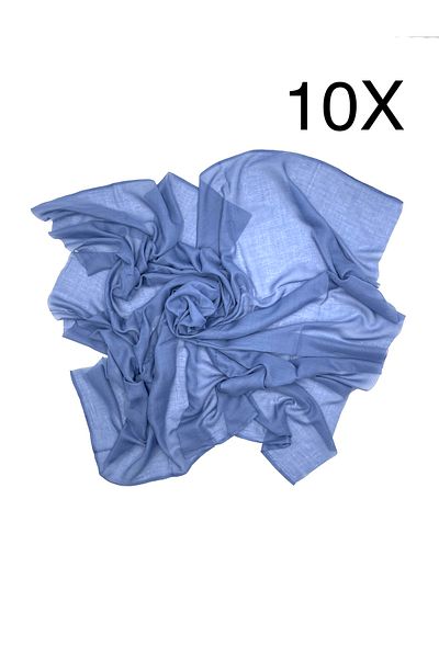 Naz Ipek Pachet de scris de 10 cadou și distribuitor bumbac uni culoare albastră te va distra 100x100