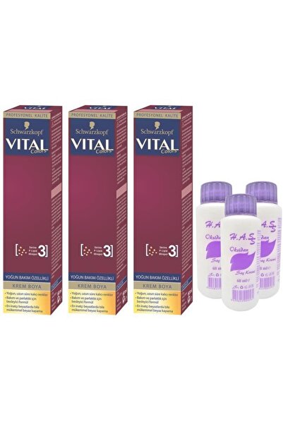 Schwarzkopf Vital Colors Saç Boyası Viyole Kızıl-6-99 H.a.ss Oksidan 60 Ml. (...