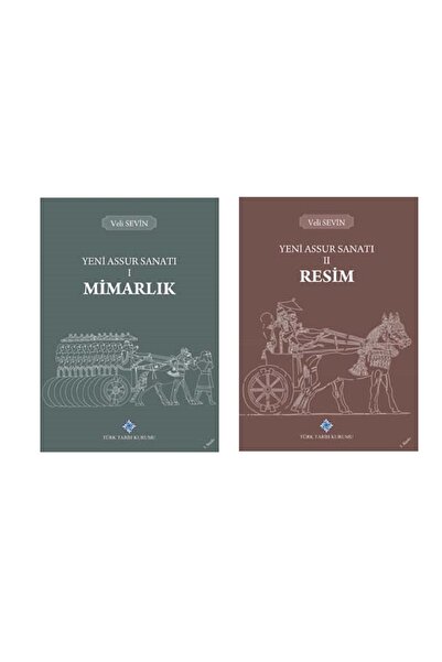 Türk Tarih Kurumu Yayınları Yeni Assur Sanatı 1-2 (mimarlık-resim) Takım - Ve...