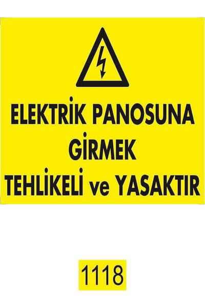 Emek İkaz Levhaları دخول لوحة الطاقة خطير ومحظور علامة التحذير/التحذير