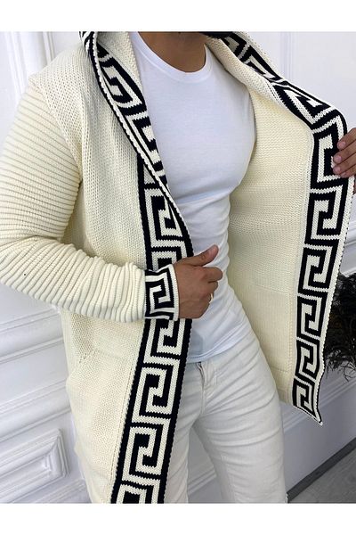 elkumoda Oversize Πλεκτή Ζακέτα Poncho Loose Fit Loose Cardigan