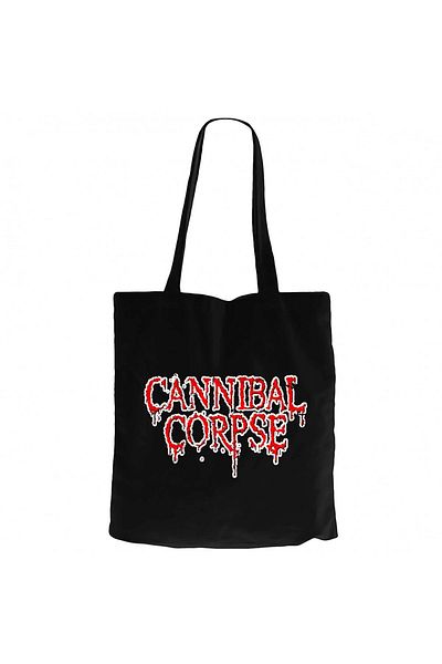 Z zepplin Cannibal Corpse Cry Black Canvas Tote Bag