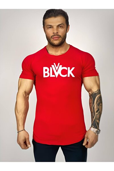 Black İstanbul Black Printed Fitness T-shirt
