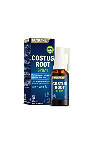 Nutraxin Costus Root Nane Aramolı Boğaz Spreyi 30 Ml