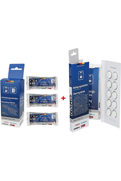 Siemens Kahve-espresso Makineleri Ve Su Isıtıcıları Için Temizleme Tablet Set