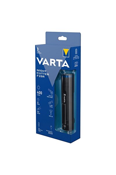 Varta 18900 Night Cutter F20r 6w Led Şarjlı Fener