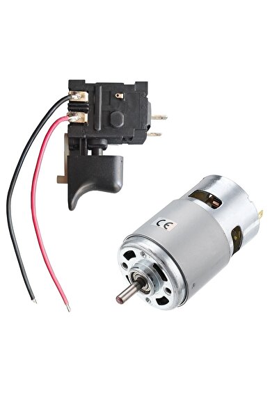 Depolife 14.4v Dc Motor Ve Elektronik Hız Kontrol Tetik Seti Cnc Uygulama Pro...