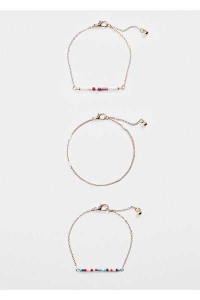 Mango Teen Gold-Colored Bangle for Kids