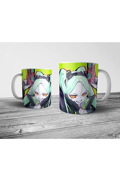 Pixxa Cyberpunk: Edgerunners - Rebecca Mug Cup Model 1