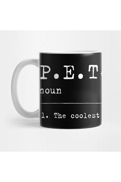 Pixxa P.eTeacher - Physical Education Teacher - Word Meaning Mug