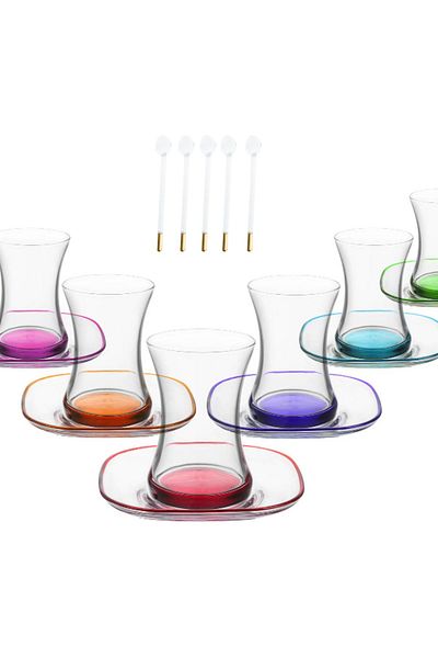 LAV Zen Color Tea Set - 18 Piece Tea Set