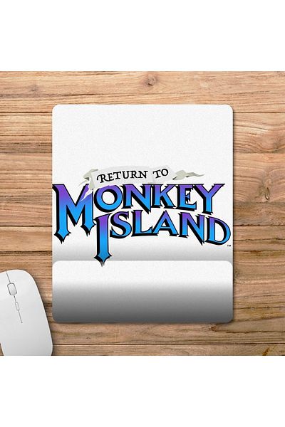 Pixxa نموذج لوحة الماوس المدعومة للمعصم من Return To Monkey Island - 3