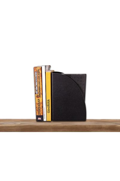 Turgut Office Leather Book Holder Black