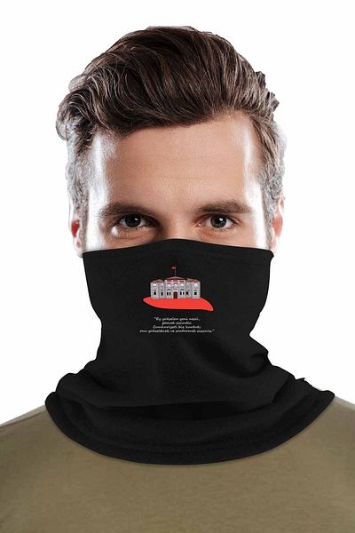 herotasarım Mănuși negre decupate - Hitabe pentru tineret Set de 2 fleece Bll1527