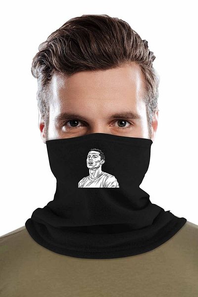 herotasarım Mănuși Ronaldo Black Cut - Set de 2 polar Bll1177 Guler pentru gât