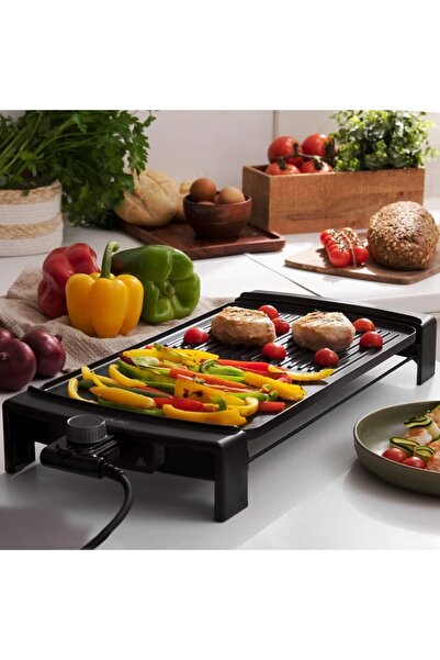 CECOTEC Lezzetli & Izgara 3000 Karasu Mixgrill. 2600 W, Yapışmaz Kaplama, Kar...