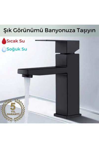 FLEKO Black Sink Mixer