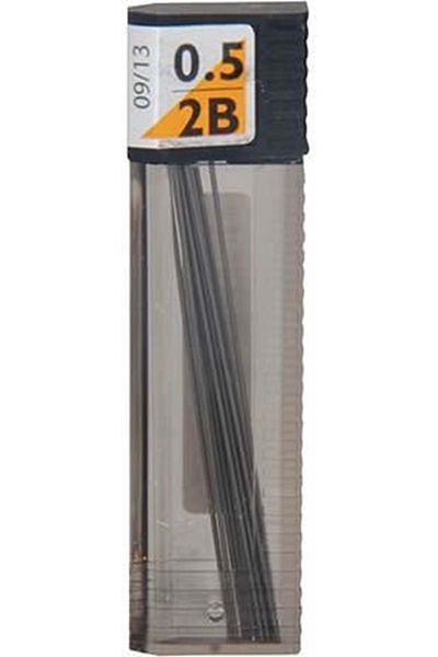 Tombow 12 Pieces 0.5 Min Tube Pen Tip Refill - 2B
