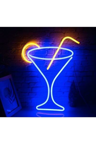 PANTER Kokteyl Duvar Süsü Neon Tabela Işıklandırma Gece Lambası