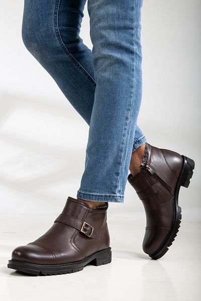 Yağlıoğlu Kundura Yağlıoğlu Γνήσιο δέρμα 5010 Daily Shearling Cold Proof Thermal Boots