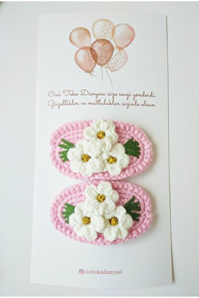 CİCİTOKADUNYASİ Copy - Handmade Organic Snap Buckle Set