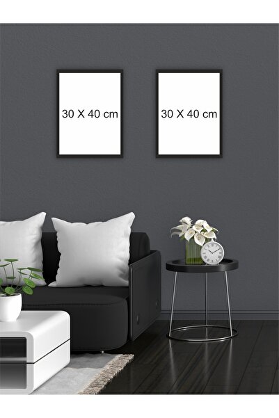 karbonsoft Ramă neagră 30x40 Ramă foto 1 bucată