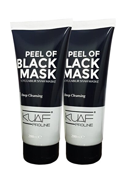 Kuaf Soyulabilir Siyah Maske - Siyah Nokta Karşıtı 200 ml