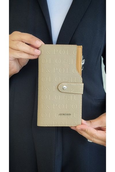 Just Polo Women's Mink 27 Compartment Wallet
