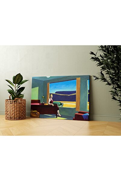 Carmen Edward Hopper - Western Motel Kanvas Tablo