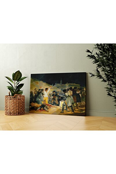 Carmen Francisco Goya - 3 Mayıs 1808 Kanvas Tablo