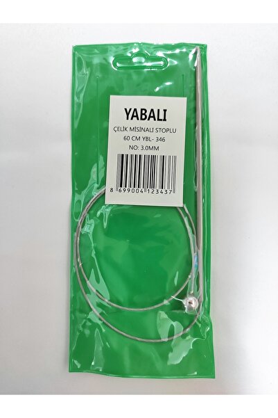 ATMACA TUHAFİYE Frigărui de sârmă de oțel cu opritor de cioc 60 Cm 3 Mm