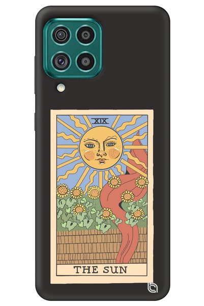 WANNA PROTECT M32 Compatible Black Premium Velvet Inside Tarot Sun Patterned ...