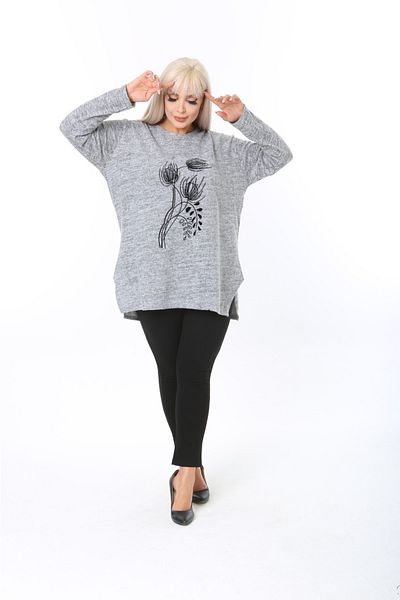 tıgersıze Plus Size Women's Sweater