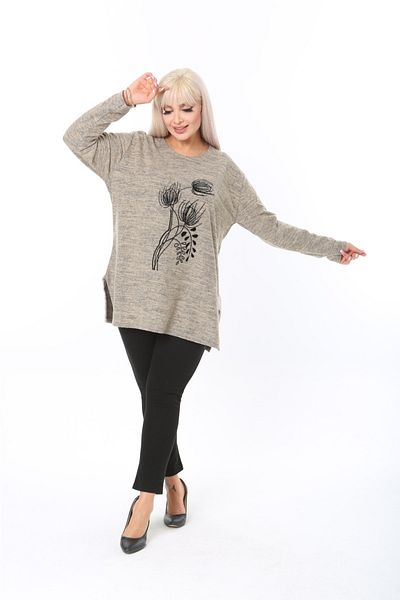 tıgersıze Plus Size Women's Sweater