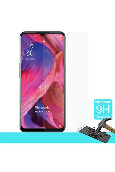 Microsonic Oppo A73 Tempered Glass Cam Ekran Koruyucu