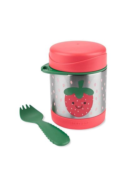 Skip Hop Spark Style Steel Thermos Strawberry