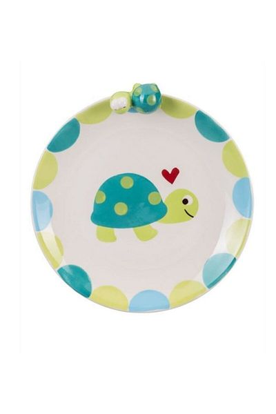 Paşabahçe 3 Piece Turtle Ceramic Food Set